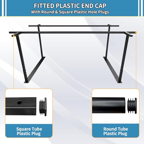 6FT Adjustable Parallel Bars for Physical Therapy Home Walking Rehab - size: 6FT