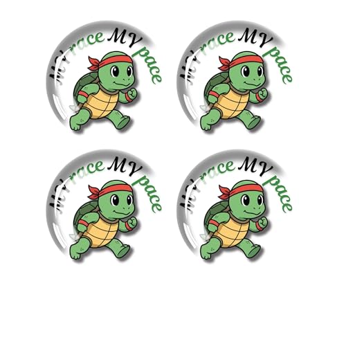 Race Bib Holder for Runners | Racing Bib Clips for Running | Marathon Runner Must Haves Reusable Lock Fasteners for Secure Running, Triathlon, Cycling - Marathon Gifts for Women Men (Tortoise) - color: Tortoise