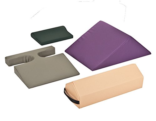 EARTHLITE Bolster Pillow Peak – Durable Massage Bolster in Various Colors/Professional Quality/Relief Muscle Strain