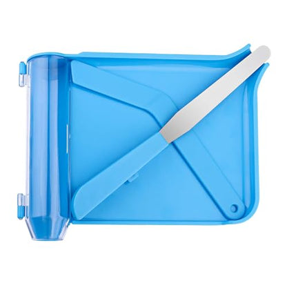 Opret Pill Counter Right Hand with 2 Spatulas to Count Meds - color: Skyblue