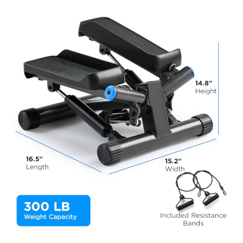 JLL Smart Twist Stepper Machine Stair Stepper with Resistance Bands