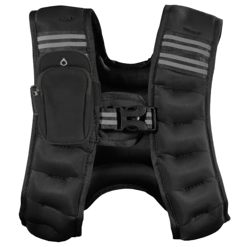 HulkFit Weighted Vest for Women, 6lb 8lb 10lb Weight Vest with Reflective