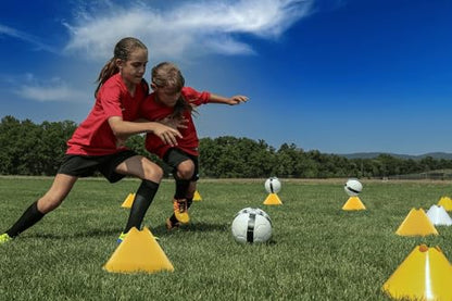Kwik Goal Jumbo Disc Cones, Pack of 12 - color: Yellow