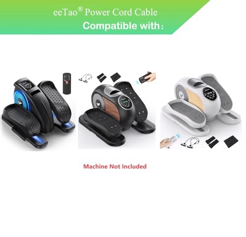 6 Feet Power Cord for MERACH MR-E32 MR-E34 ‎Under Desk Elliptical Machine