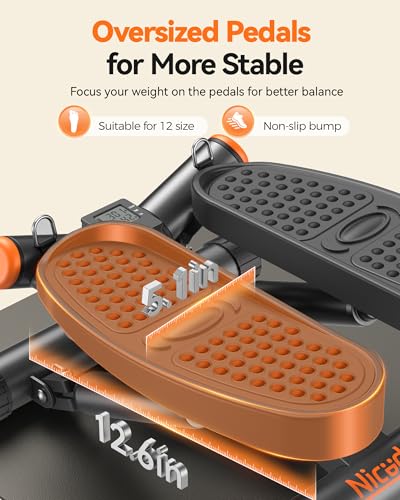 Niceday Steppers for Exercise at Home, Mini Stepper with 300LBS Capacity