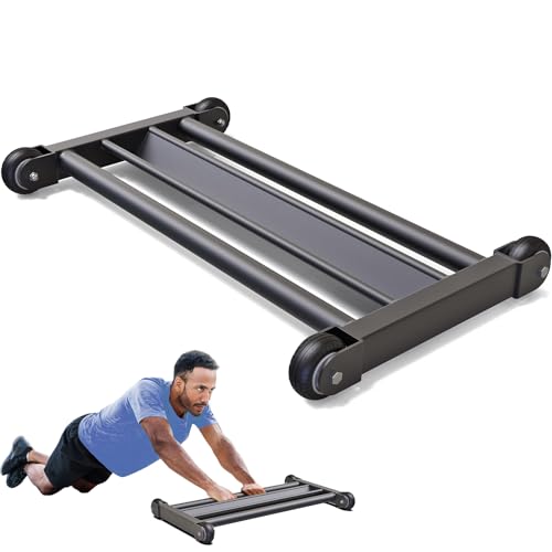 Glute Ham Glider, Hamstring Roller with V Bar - color: Large: 28.7 inches x 17 inches