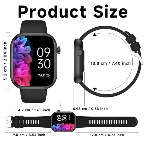 Fitness Tracker Smart Watch,100+ Sport Modes,Life Waterproof, Pedometer Step Tracking,Call & Message Push,Sedentary Reminder,2.01" Screen,Magnetic Charging for Android iOS Phone (Gold) - color: Gold