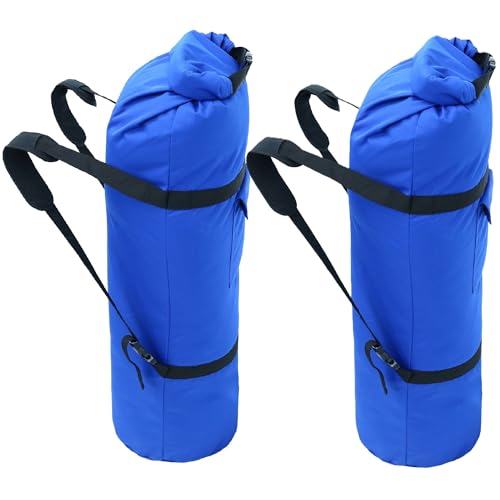 Heavy Duty 900D Oxford Camping Chair Bag Camp Cot Bag,Duffel Bag Padded Foam Shoulder Straps,Click Clack Fastener Closure & Side Pocket,for Hammocks,Moving Outdoor Trave(2, Dark Blue, 48Lx 10 D inch) - color: Dark Blue, size: 48 inch x 10 inch