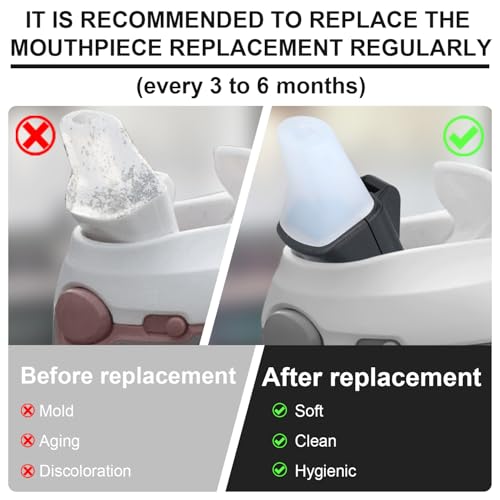 4PCS Bite Valve Replacement Parts for Old Models Contigo Kids Water Bottles 14/20oz, Silicone Bite Valve Accessories Compatible with Contigo Old Models Water Bottles for Bottle Top