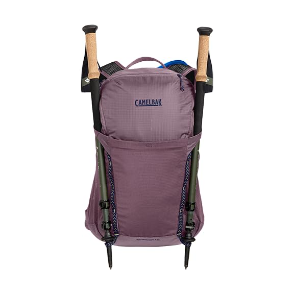 CamelBak Women’s Rim Runner X20 Hiking Hydration Backpack with 70oz Crux Reservoir, Women Specific Fit and Ventilated Support for Day Hiking - color: Dusty Purple