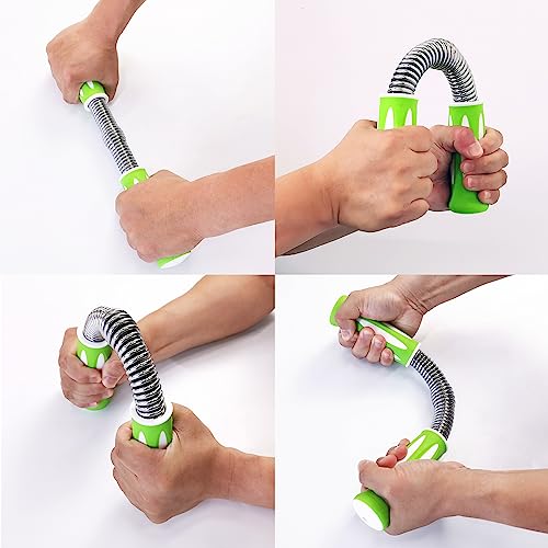 Mini Twister Arm Trainer, Short Chest Bar, Chest Exerciser for Men and Women, Chest Workout Equipment of 66lbs, Strength Training Equipment