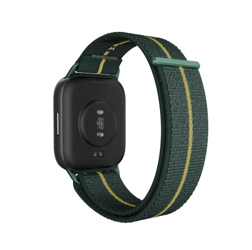 Motorola Moto Watch Fit, Fitness Tracker, GPS, Sleep Monitor, Black Dial & Green Band