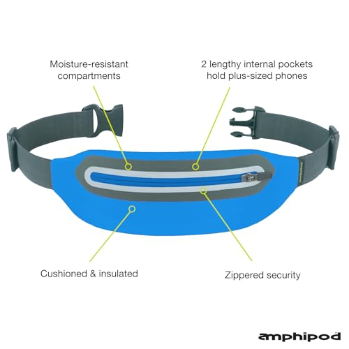 Amphipod Neo-Lite Run Pack, Bounce-Free Waist Storage - XL - color: Blue