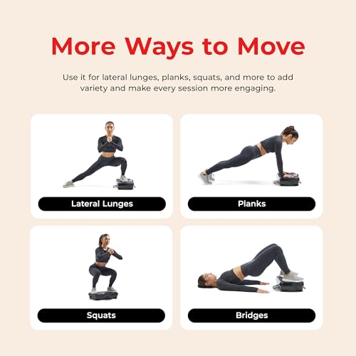 Sunny Health & Fitness 2D/3D/4D Vibration Platform Exercise Machine - size: 2D