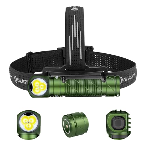 OLIGHT Perun 3 Headlamp Rechargeable, Red Light, Waterproof, OD Green - color: OD Green