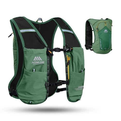 AONIJIE Running Hydration Vest for Men Women Trail Running Gear - size: S-XL
