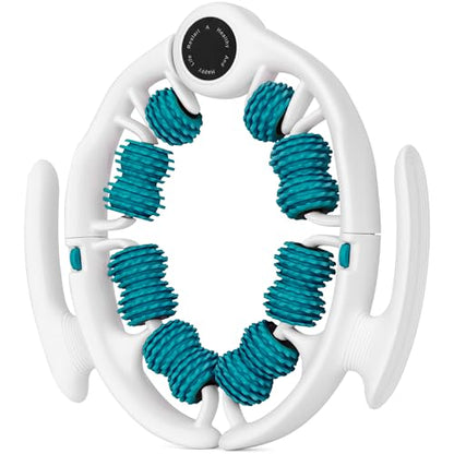 COZLOW Cellulite Massage Roller - Green - Anti-Cellulite Massager with Detachable Roller Handles for Thighs, Legs & Buttocks - Fascia Massage Tool for Lymphatic Drainage & Deep Tissue Therapy