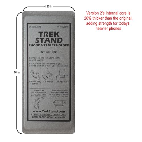 DTLgear Trek Stand Flexible & Bendable Phone and Small Tablet Holder - size: 1 PACK - Version 2