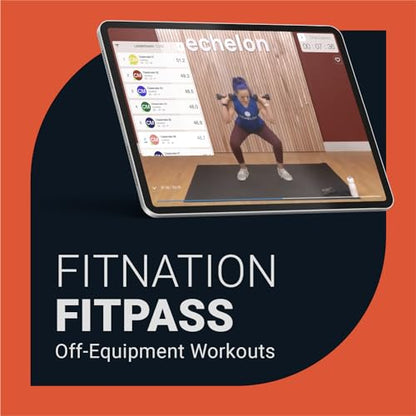 FitNation by Echelon Pedal Pro Plus Motorized Seated Elliptical - color: BLUE