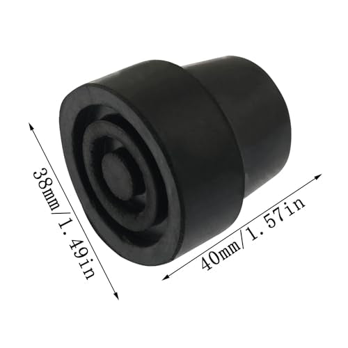 6PCS Trampoline Rubber Feet Covers Plastic Anti Slip Pads Reduce Noise Friction Bounce Bed Bungee Bed Base Tube Sleeve Accessories Black