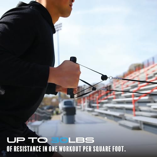 2-in-1 Jump Rope & Resistance Band — Quick-Convert Handles, 30 lbs Resistance, Ball Bearing Speed Rope | Compact Full-Body Training System for Home & Travel - size: Long