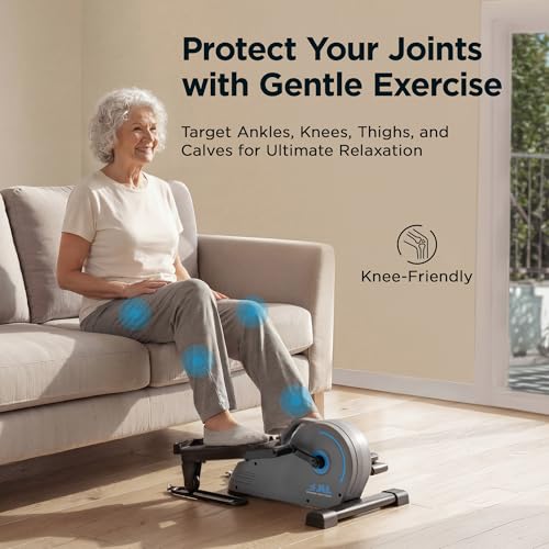 JLL Mini Smart Megnetic Elliptical Machine with SunnyFit App for Home