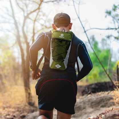 Nepest Hydration Backpack with 2L Water Bladder Water Back Pack - color: Green