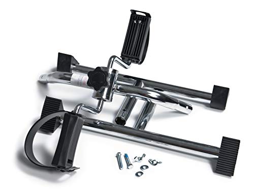 Lumex Pedal Floor Exerciser - Assembly Required, Mini Stationary Pedal Exerciser Under Desk Bike, Arm/Leg Workout Equipment, GF1965-1KD - style: Requires Assembly