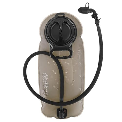 PETAC GEAR Hydration Bladder, Ultra Durable Water Reservoir Bag with Insulated Tube for Hydration Pack for Cycling, Hiking, Running, Climbing, Biking - size: 3L