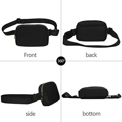 VOROLO Fanny Pack For Women And Men Crossbody Bag Belt Bag Camo White - color: Camo White