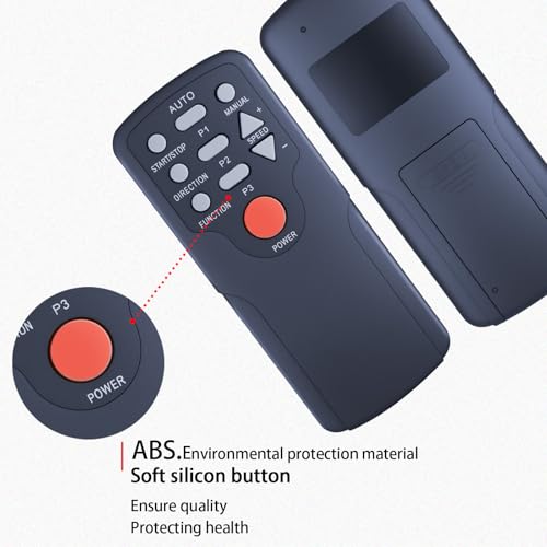 PZL Replacement Remote Control fit for Gugttr ET0001 RB-EB505 Under Desk Elliptical Machine, Ellipse Leg Exerciser for Seniors, for yolid ‎YD-01