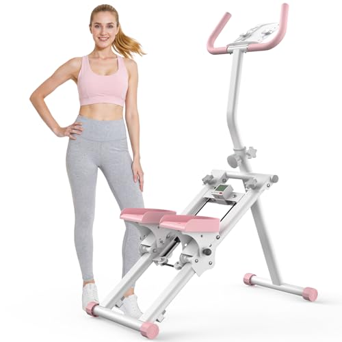 OWLSKY Stair Stepper for Home,Vertical Climber Exercise Machine with Stable Triangular Frame, Smooth & Quiet Motion, Full Body Workout Equipment - style: QM-2233 Stair Stepper