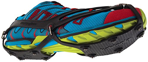 Kahtoola 1st Gen NANOspikes Footwear Traction for ICY Winter Road Running & Walking - color: Black, size: X-Small