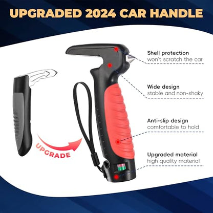 4 in 1 Car Handle Assist for Elderly Car Door Handle - Multifunction Car Transfer Aid - Help Elderly Get Out of Car, Auto Cane Portable Vehicle Support Handle for Seniors, Handicapped, Max 450 Pounds - size: 1pcs