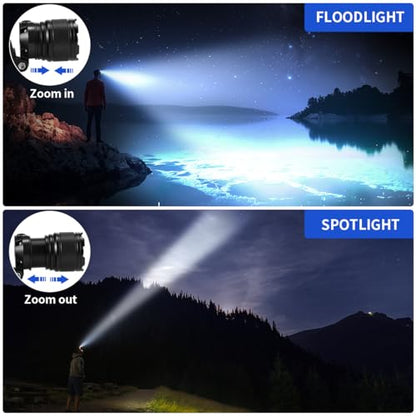 Staaricc 2Pack Super Bright LED Rechargeable Headlamp, Head lamp for Adults - size: 2Pack