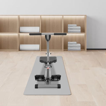 Rowing Machine Adjustable Foldable Rowing Exercise Machine, 3 in 1 Adjustable AB Machine, Multi Functional Row Machine Equipped for Home Gym with Comfortable seat