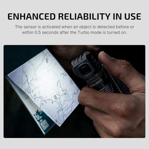 OLIGHT Perun 3 Headlamp Rechargeable, Red Light, Waterproof, Black - color: Black