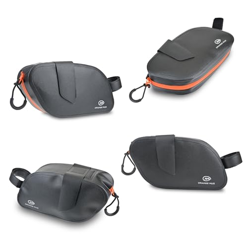 Orange Mud Bike Seat Bag Waterproof Triangle Frame Storage Bag - style: Seat Bag
