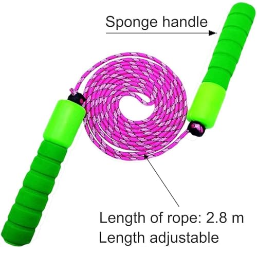 Plastic Adjustable Jump Rope with Counter for Fitness Training, Skipping Rope for Men & Women - color: Green