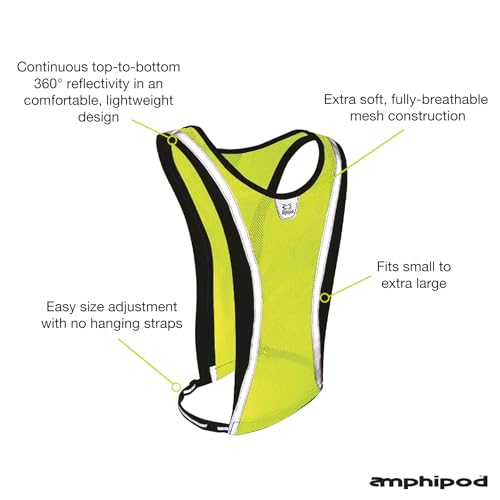 Amphipod Luminous-Lite Reflective Vest, High-Visibility Safety Vest - OSFM
