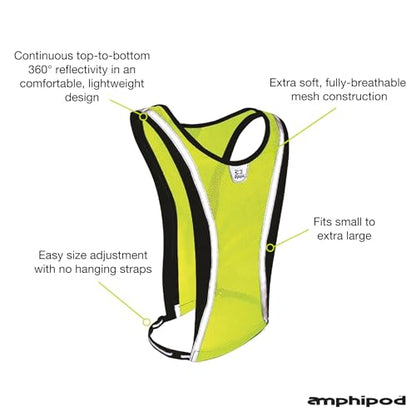 Amphipod Luminous-Lite Reflective Vest, High-Visibility Safety Vest - OSFM