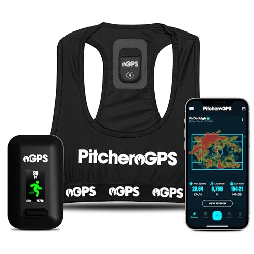 PitcheroGPS Soccer GPS Tracker Vest - 60 Days App Access Included - size: Adult Small