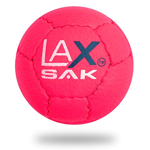 Soft Practice Lacrosse Balls,1, 2, 3, 6, 12, 24, 36, 60, & 120 Packs - Same Weight & Size as a Regulation Lacrosse Balls, Great for Indoor & Outdoor Practices, Less Bounce & Minimal Rebounds - color: Pink, size: 1 Pack