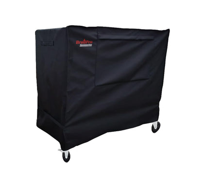 Waterproof 80-100 Qt Rolling Cooler Cart Cover Fits Most Patio Ice Chest Party Cooler Upto 43L x 22W x 32H inch-Black - color: Black, size: 43L x 22W x 32H inch