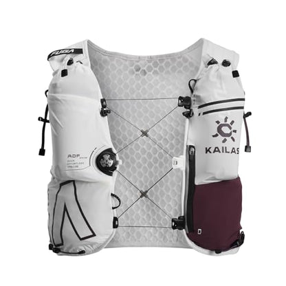 KAILAS FUGA AIR 8 Ⅳ Running Hydration Vest Hydration Pack Lightweight with Two TPU Water Bladders for Women Men Trail Cycling Hiking - color: Cinnabar, size: 8L-S