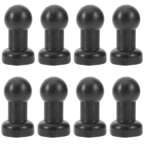 8 Pack Trampoline Poles Cap Replacement Trampoline Enclosure Pole Top Cap Protective Cover Ends Toppers for Trampoline Frame Poles 1 Inch Enclosure Straight Tube Trampoline Safety Enclosure Net