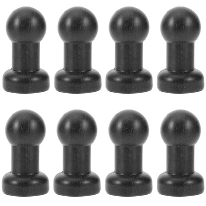 8 Pack Trampoline Poles Cap Replacement Trampoline Enclosure Pole Top Cap Protective Cover Ends Toppers for Trampoline Frame Poles 1 Inch Enclosure Straight Tube Trampoline Safety Enclosure Net