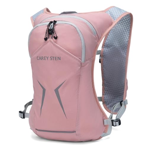 Carey STEN Lightweight Hydration Backpack with 1.5-Liter Water Bag - color: pink