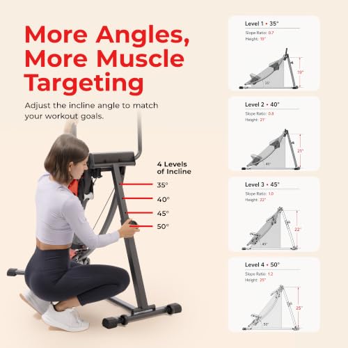 Sunny Health & Fitness Climbing Stair Stepper for Home Gym - color: Black