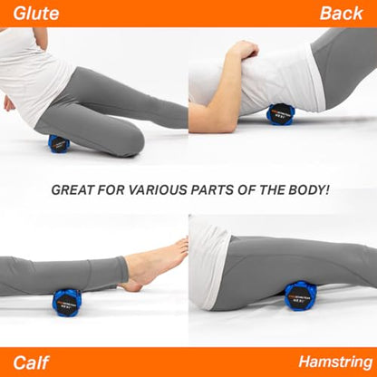 ProStretch Hexi, Mini Foam Roller for Sore Muscles & Deep Tissue Recovery